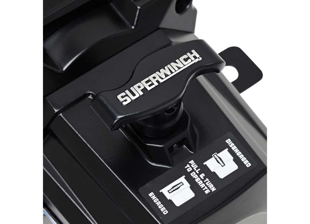 Superwinch SX10SR Winch, 10000 lb, 12 VDC, 3/8 in X 80 ft Synthetic Rope, 5.5 HP - 1710204 - image 10