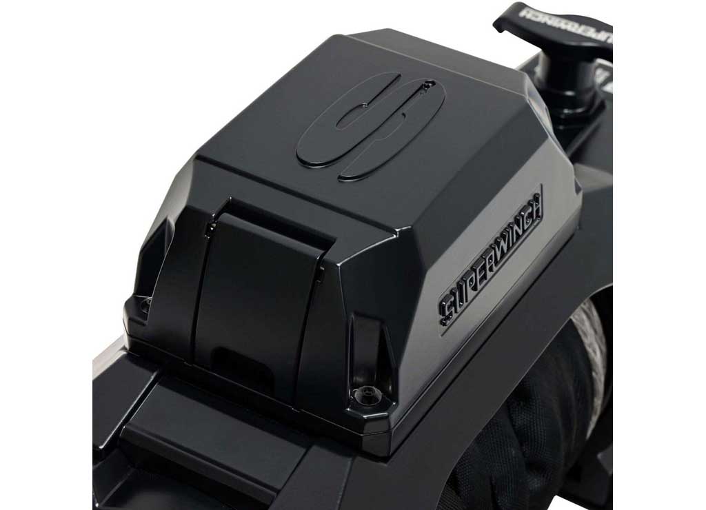 Superwinch SX12SR Winch, 12000 lb, 12 VDC, 3/8 in X 80 ft Synthetic Rope, 6.0 HP - 1712204 - image 3