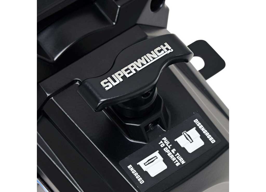 Superwinch SX12SR Winch, 12000 lb, 12 VDC, 3/8 in X 80 ft Synthetic Rope, 6.0 HP - 1712204 - image 2