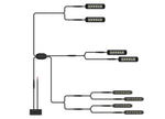 ARC Lighting Strobelink Type B Wiring Harness With 8 Perimeter Lights - BB8KB08 - image 2