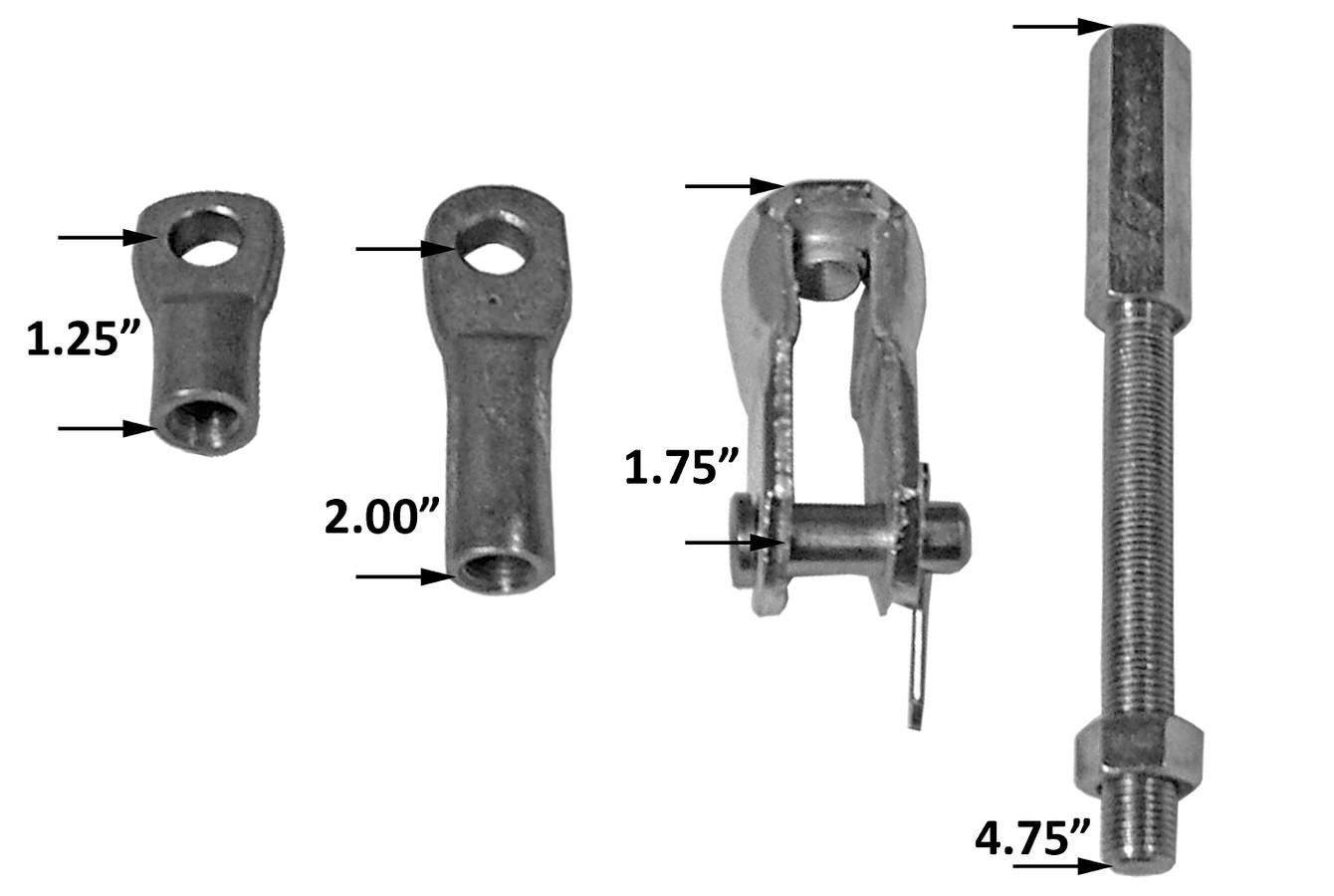 Tuff-Stuff Master Cylinder Pushrod 4750 — product image 2