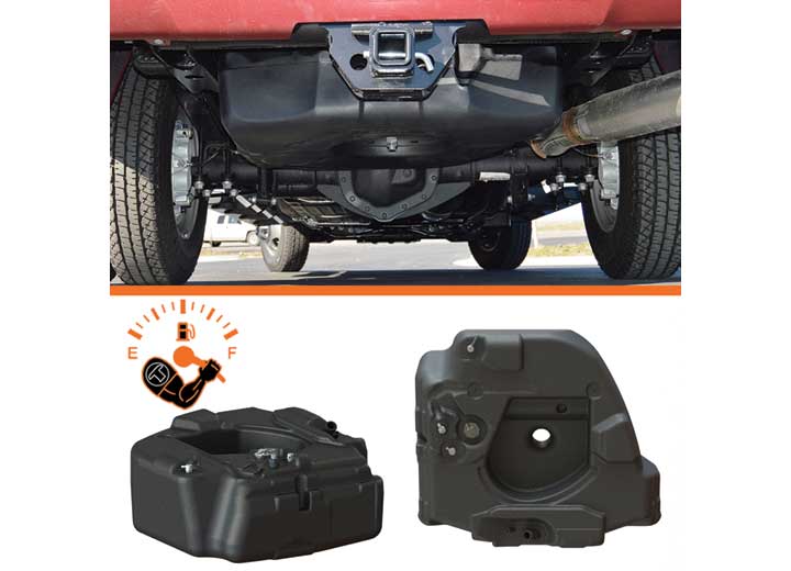 Titan Fuel Tanks 2013-2021 Ram 2500/3500 Diesel 30 Gallon Spare Tire Auxiliary Fuel System - 4030213 - image 2