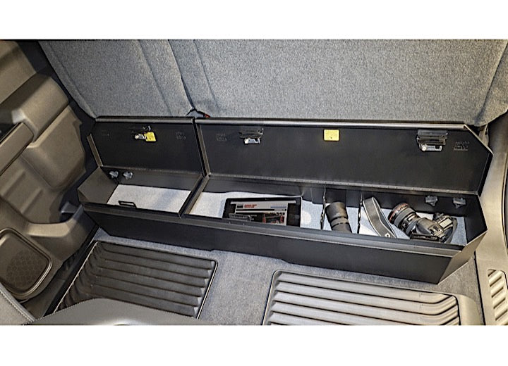 Tuffy Security 2019-2025 Silverado, Sierra Crew, Extended Cab Under Rear Seat Lockbox Boxes Component - 352-01 - image 3