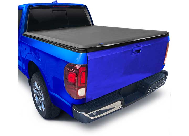 Tyger Auto 2017-Current Ridgeline 5.4 ft Soft Roll Up Tonneau Cover Textured Black - TG-BC1H9065 - image 2