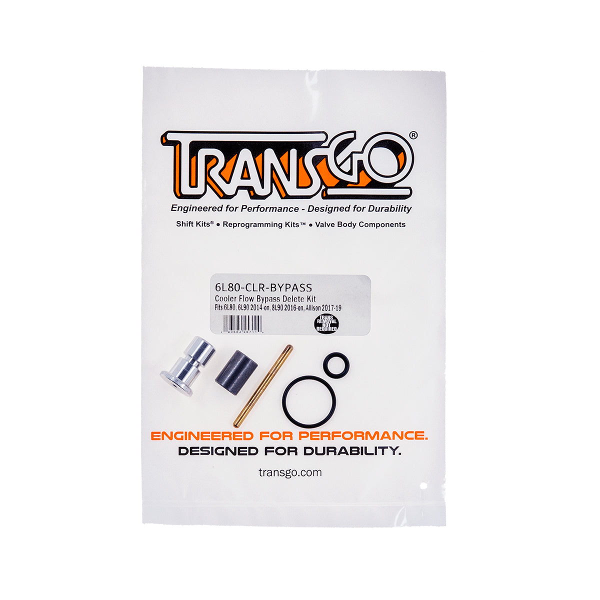 Transgo Transmission Rebuild Kit 6L80-CLR-BYPASS — product image 1