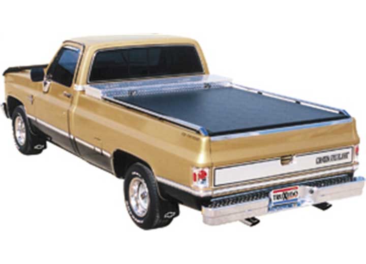 TruXedo RealTruck 1973-1987 GMC C/K Lo Pro Soft Roll-Up Tonneau Cover, 8 ft Bed, Black - 540601 - image 2