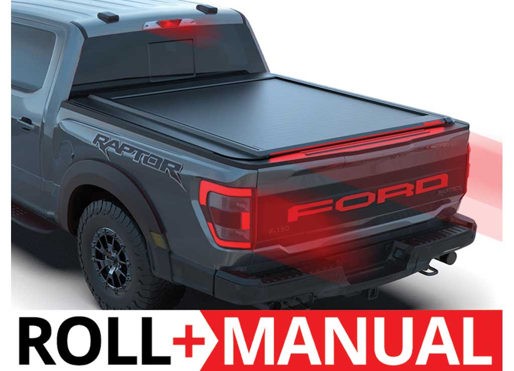 Tessera 4X4 Roll+ Manual Retractable Tonneau Bed Cover for 2021-Current Ford F-150 with 5'7" Bed - 5212062602275 - image 7