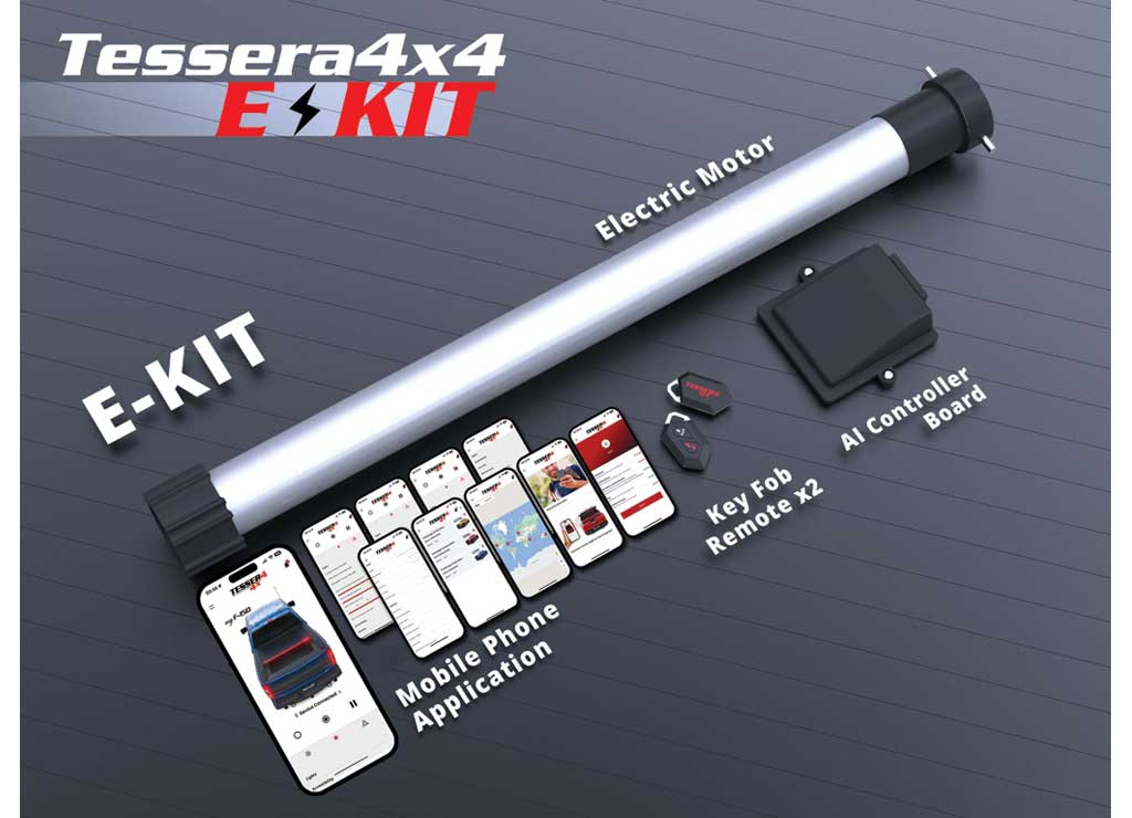 Tessera 4X4 Roll+ Electric Retractable Tonneau Cover Kit-(E-Kit) - 5212062603807 - image 2