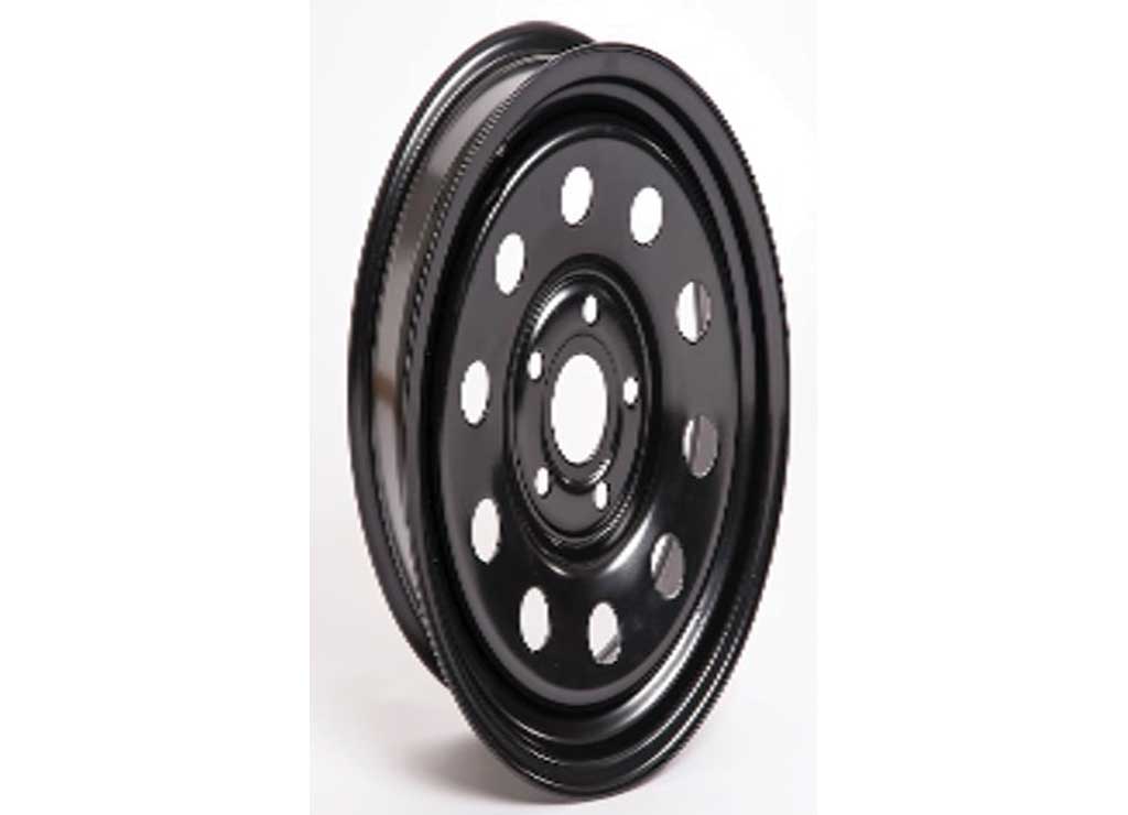 Tow-Rite 15 x 6 in Silver Modular Rim, Bp 6-5.5, Et 0, Center Bore 4.25, 2,600 lb, Boxed, 15x6 Trailer Wheel Size - RT3825 - image 2