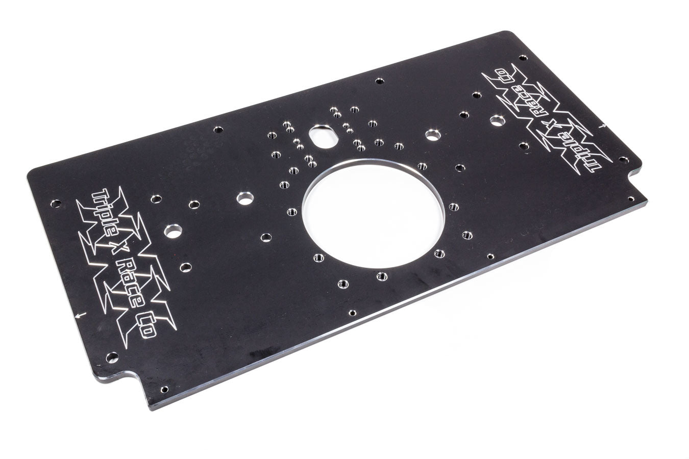 Triple X Race Components Motor Plate SC-EG-0006BLK — product image 1