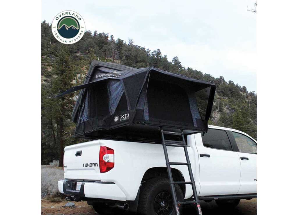 Overland Vehicle Systems XD Everest 4 Cantilever Aluminum Rooftop Tent, 4-Person, Gray - 18489904 - image 11