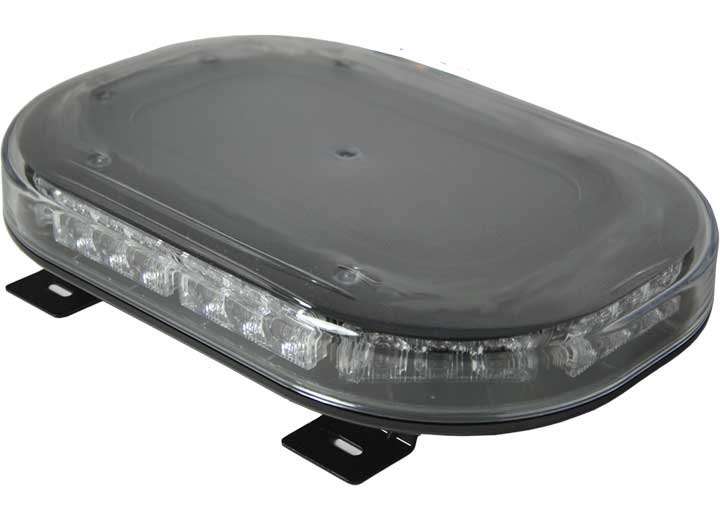 Uni-Bond Lighting 9.75 in Clear Lens Amber LED Warning Light Bar - E-2110AC - image 2
