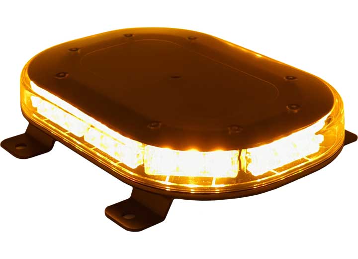 Uni-Bond Lighting 9.75 in Clear Lens Amber LED Warning Light Bar - E-2110AC - image 4