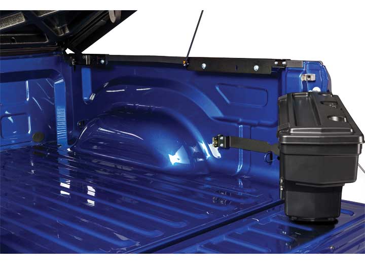 UnderCover RealTruck 2007-2019 Chevy Silverado, GMC Sierra Swing Case Truck Bed Driver Side Toolbox, Black - SC100D - image 3