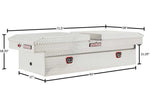 Weather Guard 15.3 cu. ft. Extra Wide Gull Wing Toolbox, Aluminum, Silver - 114-0-04 - image 6