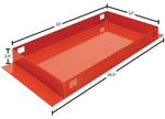 Weather Guard Toolbox Steel Accessory Tray, Red - 617 - image 5