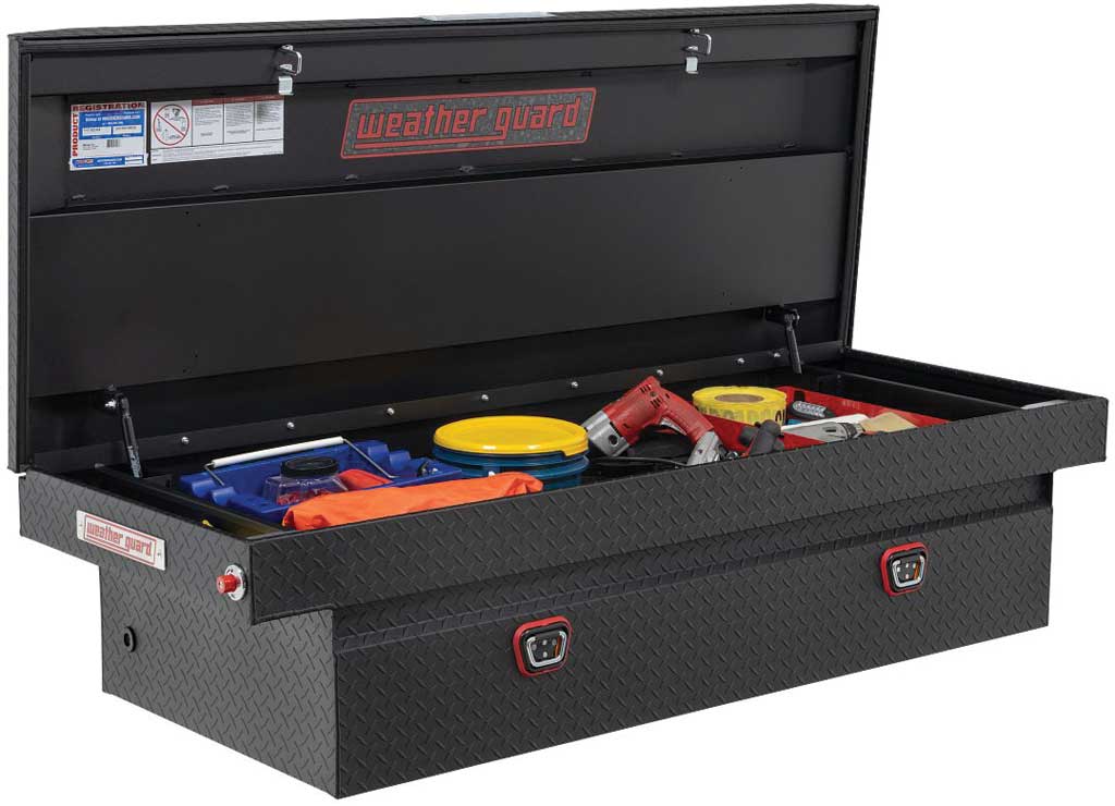 Weather Guard Toolbox Steel Accessory Tray, Red - 617 - image 2