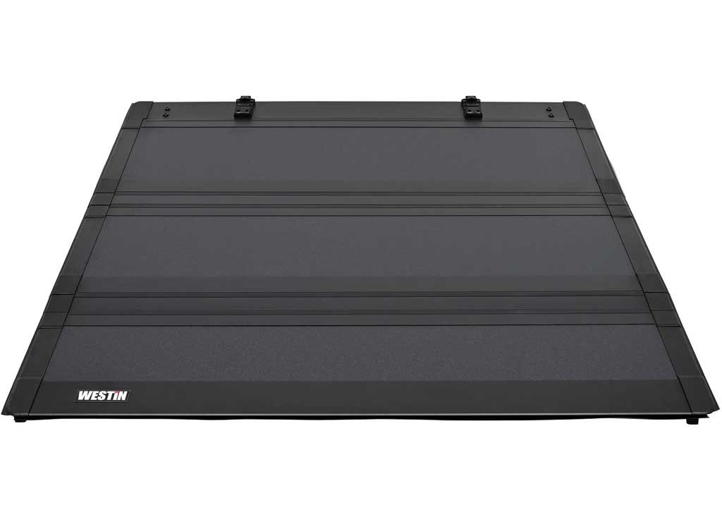 Westin With Cargo Mgmt 5 ft Bed Hard Tri-Fold Tonneau Cover Black for 2022-2026 Nissan Frontier - 19-44075 - image 5