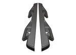Westin 2014-2018 Silver, Sierra 1500 and 2015-2019 Silver, Sierra 2500 and 3500 (No Diesel) Crew Cab Outlaw Drop Nerf Bars Textured Black - 20-13725 - image 9