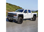 Westin 2014-2018 Silver, Sierra 1500 and 2015-2019 Silver, Sierra 2500 and 3500 (No Diesel) Crew Cab Outlaw Drop Nerf Bars Textured Black - 20-13725 - image 3