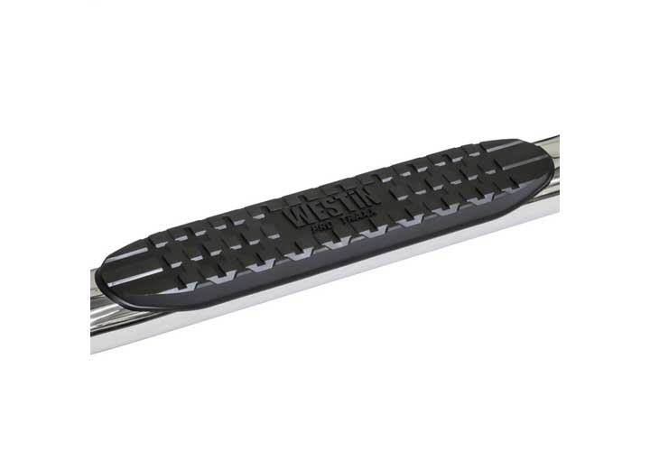 Westin Pro Traxx 4-inch Oval Step Bars, For Standard Cab, Silver - 21-23700 - image 3