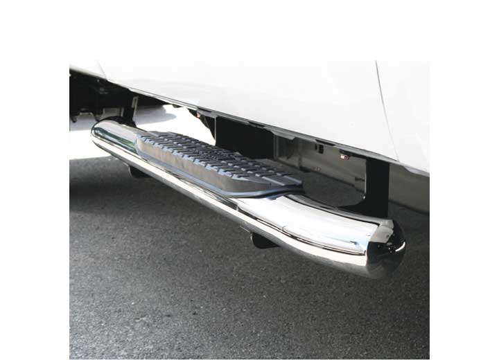 Westin Pro Traxx 4-inch Oval Step Bars, For Standard Cab, Silver - 21-23700 - image 4