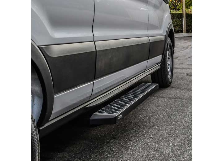 Westin 2015-2026 Transit Van 150, 250 and 350 (Single 54 in Passenger Sliding Door) Grate Steps Running Boards Textured Black, Aluminum - 27-80015 - image 12