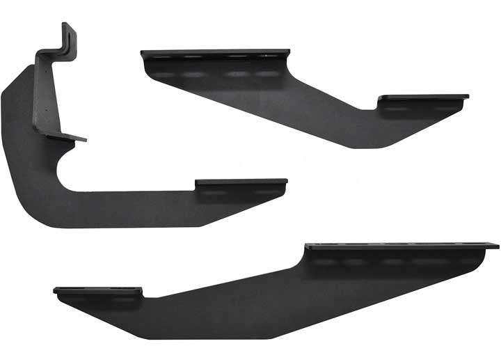 Westin 2015-2026 Transit Van 150, 250 and 350 (Single 54 in Passenger Sliding Door) Grate Steps Running Boards Textured Black, Aluminum - 27-80015 - image 3