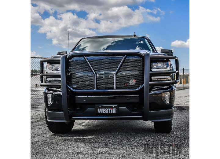 Westin 2016-2019 Silverado 1500 (Excludes with Sensors) Black HDX Modular Grille Guard - 57-23875 - image 3