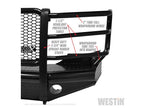 Westin 2011-2016 F-250/F-350 Super Duty Textured Black HDX Bandit Bumper - 58-31115 - image 12