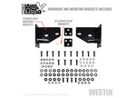 Westin 2011-2016 F-250/F-350 Super Duty Textured Black HDX Bandit Bumper - 58-31115 - image 11