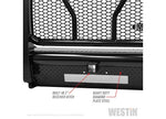 Westin 2011-2016 F-250/F-350 Super Duty Textured Black HDX Bandit Bumper - 58-31115 - image 9
