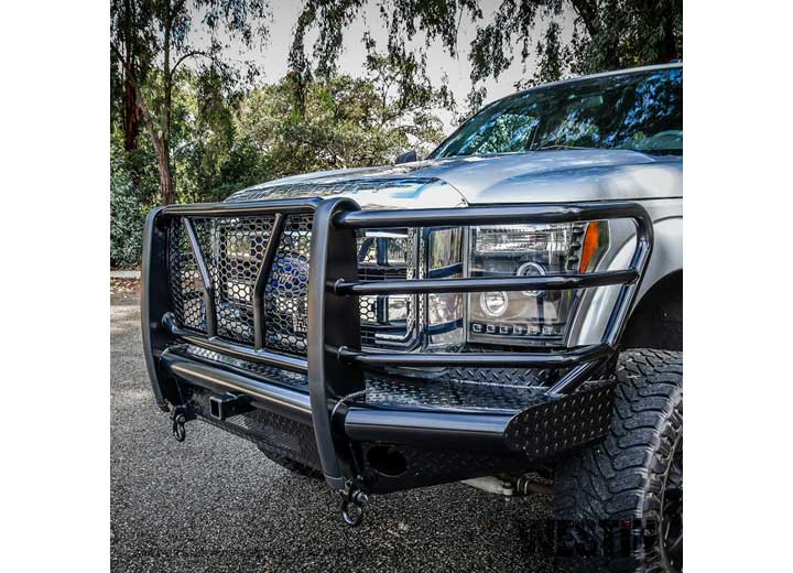 Westin 2011-2016 F-250/F-350 Super Duty Textured Black HDX Bandit Bumper - 58-31115 - image 4