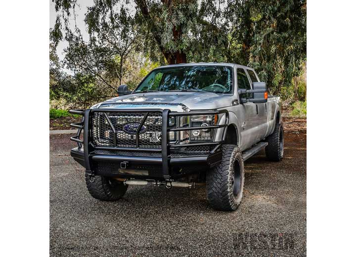 Westin 2011-2016 F-250/F-350 Super Duty Textured Black HDX Bandit Bumper - 58-31115 - image 3