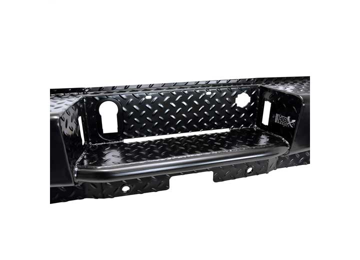 Westin 2015-2019 Silverado, Sierra 2500 and 3500 HD HDX Bandit Rear Bumper, Steel - 58-341155 - image 3