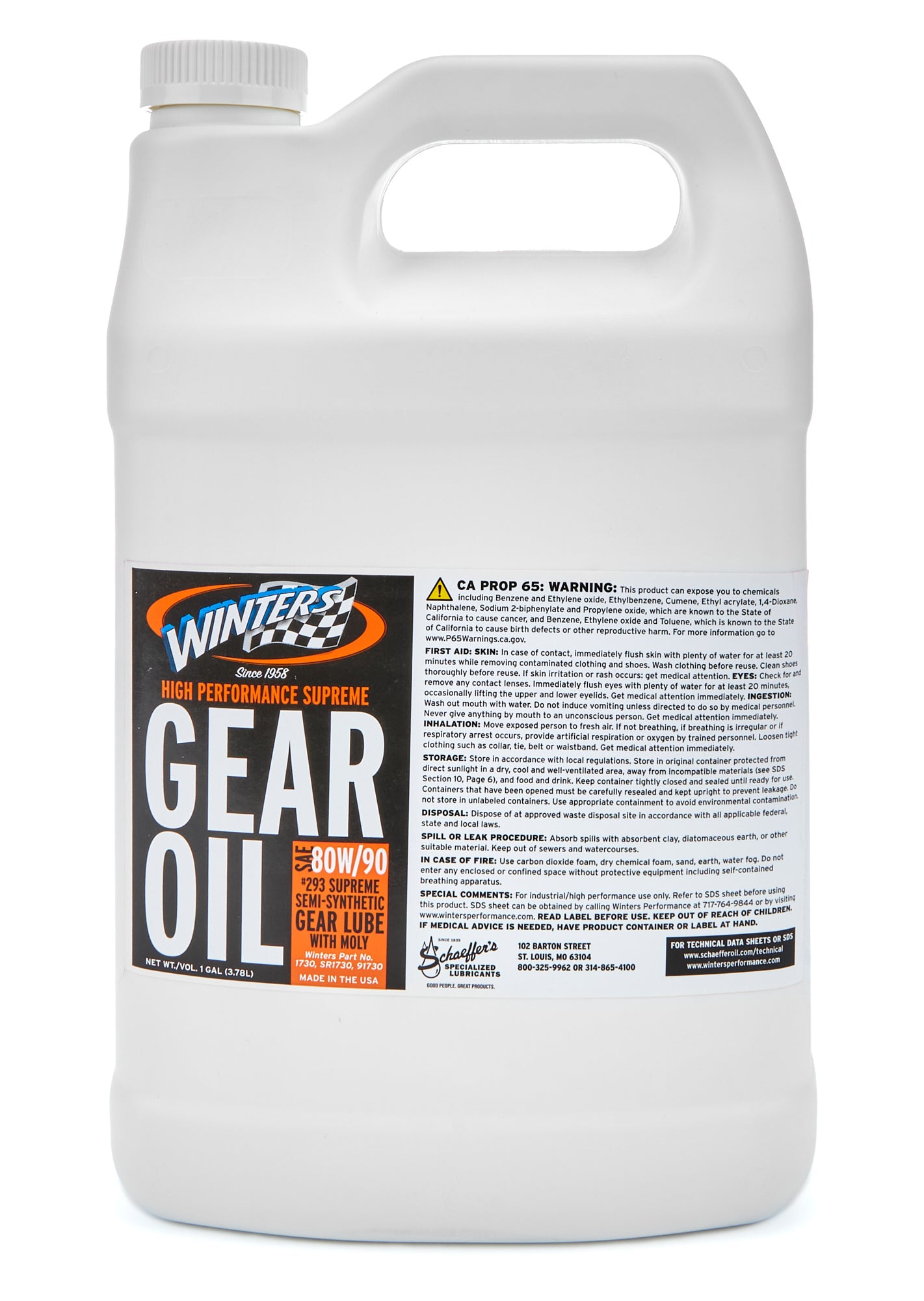 Winters Gear Oil 1730 — product image 1