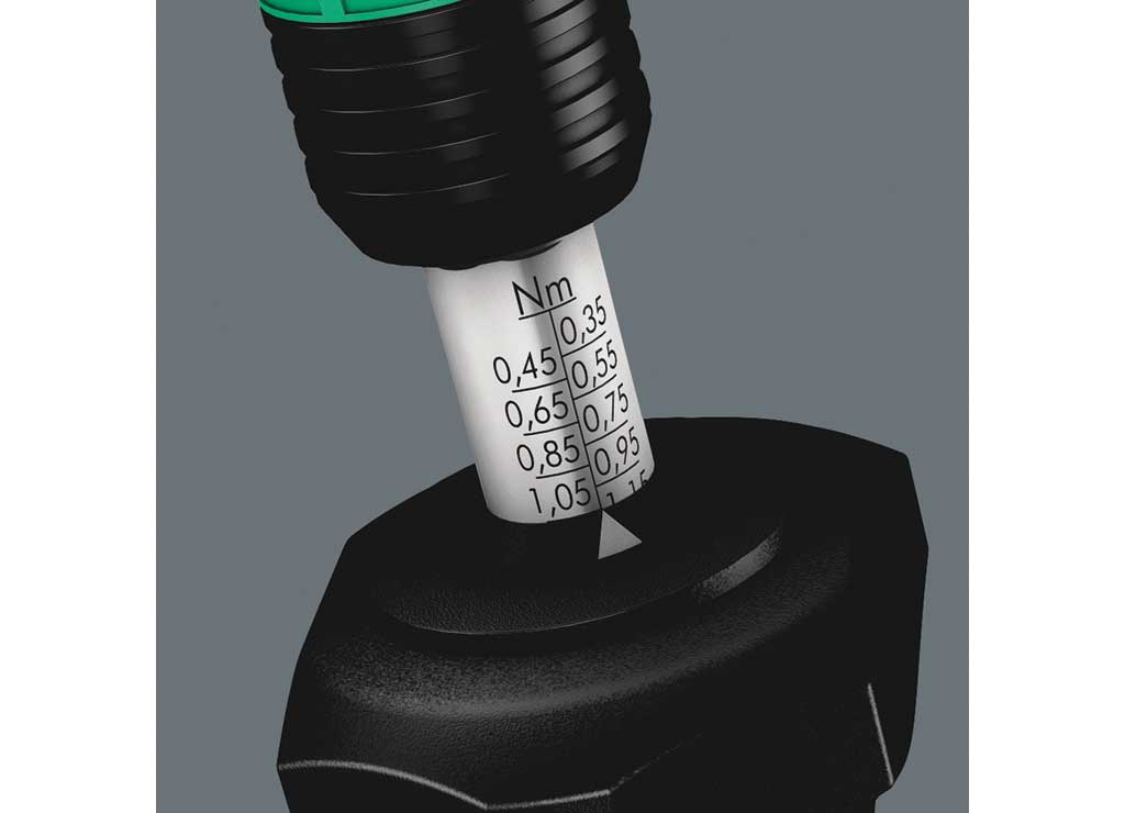 Wera Tools Series 7400 Kraftform Adj Torque Screwdriver 0.1-3.0Nm, 7440x0.3-1.2 Set - 05074700001 - image 6