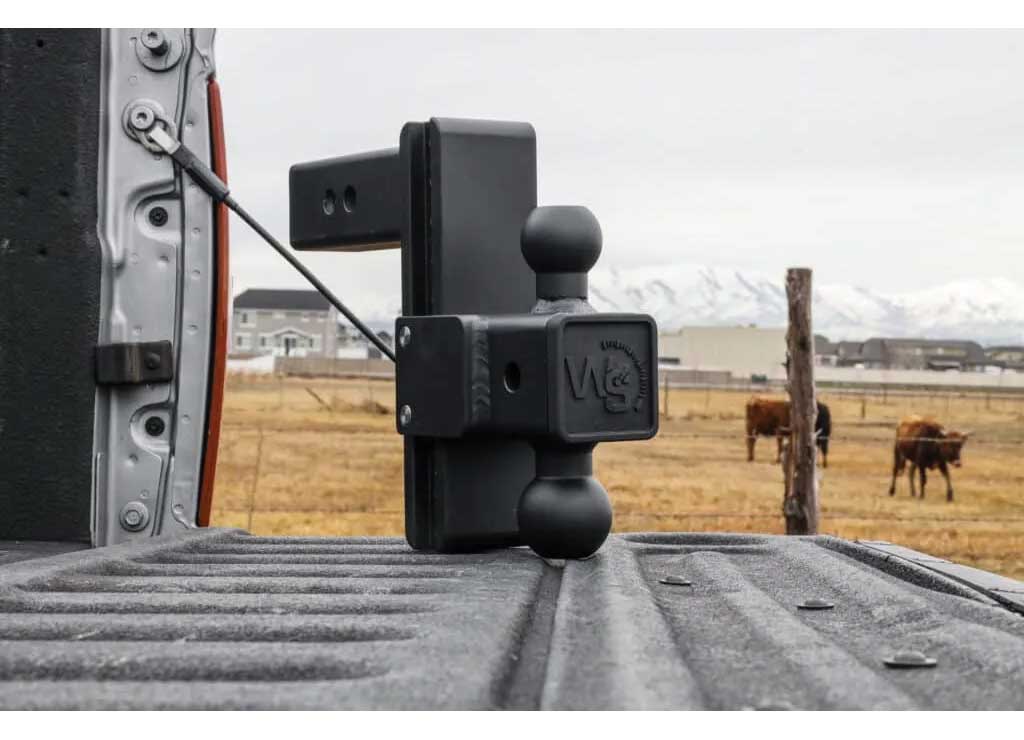 Weigh Safe Steel 180 Pro Trailer Hitch with Balls, 8 in Drop, fits 2-1/2 in Shank, Black - STB8-2.5 - image 4