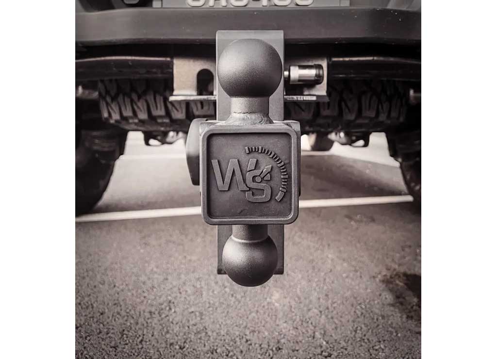 Weigh Safe Steel 180 Pro Trailer Hitch with Balls, 8 in Drop, fits 2-1/2 in Shank, Black - STB8-2.5 - image 3