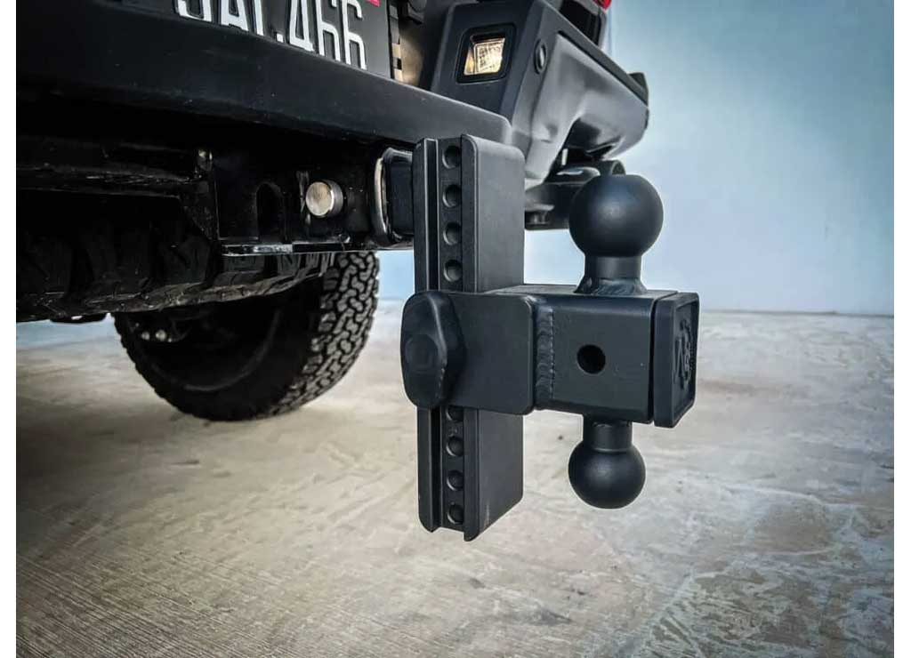 Weigh Safe Steel 180 Pro Trailer Hitch with Balls, 8 in Drop, fits 2-1/2 in Shank, Black - STB8-2.5 - image 2