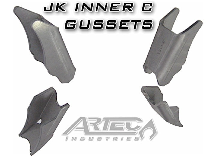 Artec Industries JK Inner C Gussets for 2007-2017 Jeep Wrangler and 2018 Jeep Wrangler JK - JK4405 - image 1
