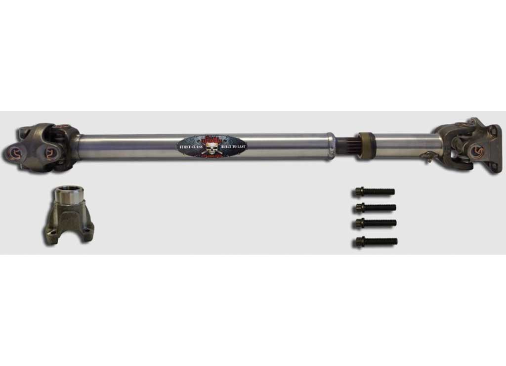 Adams Driveshaft & Offroad 2018-2026 Wrangler Rubicon, Sahara and Sport Front 1310 Solid CV Driveshaft With Flang Shaft - ASDJL-1310F-S - image 1