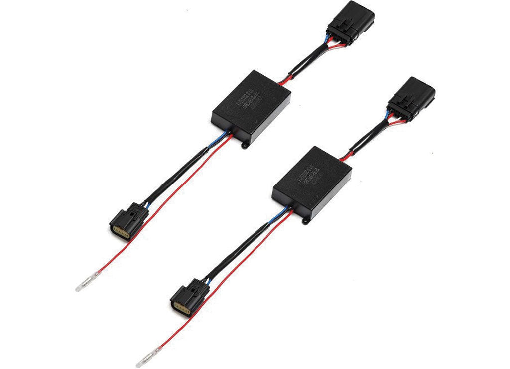 AlphaRex 2021-2022 F-150 With Factory LED Rflctor Headlights To LED Prjctr Headlights Converters Adapter - 810026 - image 1