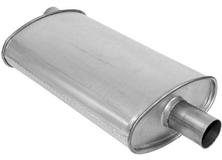 AP Exhaust Muffler - Enforcer Ii Oval 2 in ID/OD O/C 21 in Oal As - 3738 - image 1