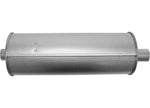 AP Exhaust 2 in Aluminized Steel Oval Muffler with Offset (O) Inlet and Offset (O) Outlet - 700152 - image 1