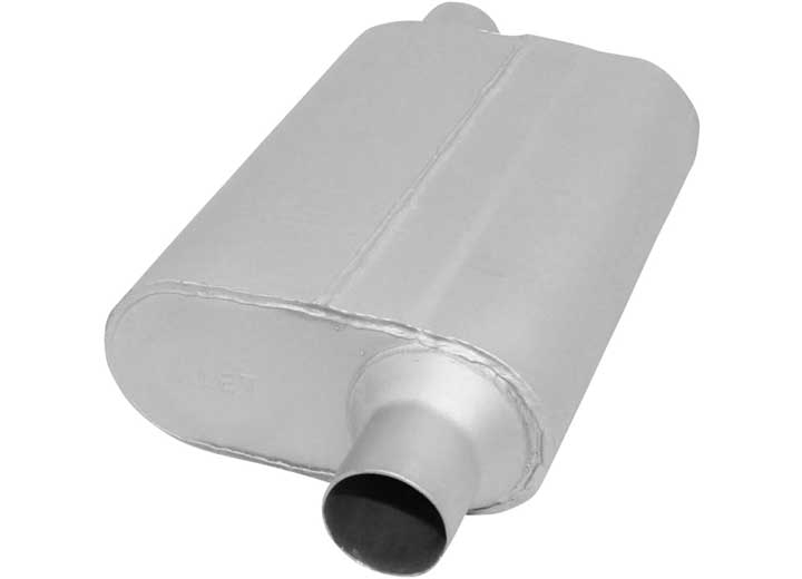 AP Exhaust Xlerater VX Series Performance 2.25 in Aluminized Steel Oval Muffler with Offset (O) Inlet and Offset (O) Outlet - VX2443 - image 1