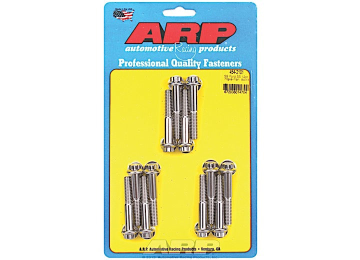 ARP Sb Ford SS 12Pt Intake Manifold Bolt Kit - 454-2101 - image 1