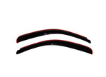Auto Ventshade Smoke In-Channel Ventvisors, 2-Piece Set (Fits 2-Door Model Only) for 2007-2017 Jeep Wrangler and 2018 Jeep Wrangler JK - 192328 - image 1