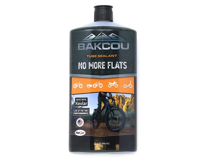 Bakcou Flat Out Tire Sealant, 32 oz. Bike Accessory - A-FO - image 1