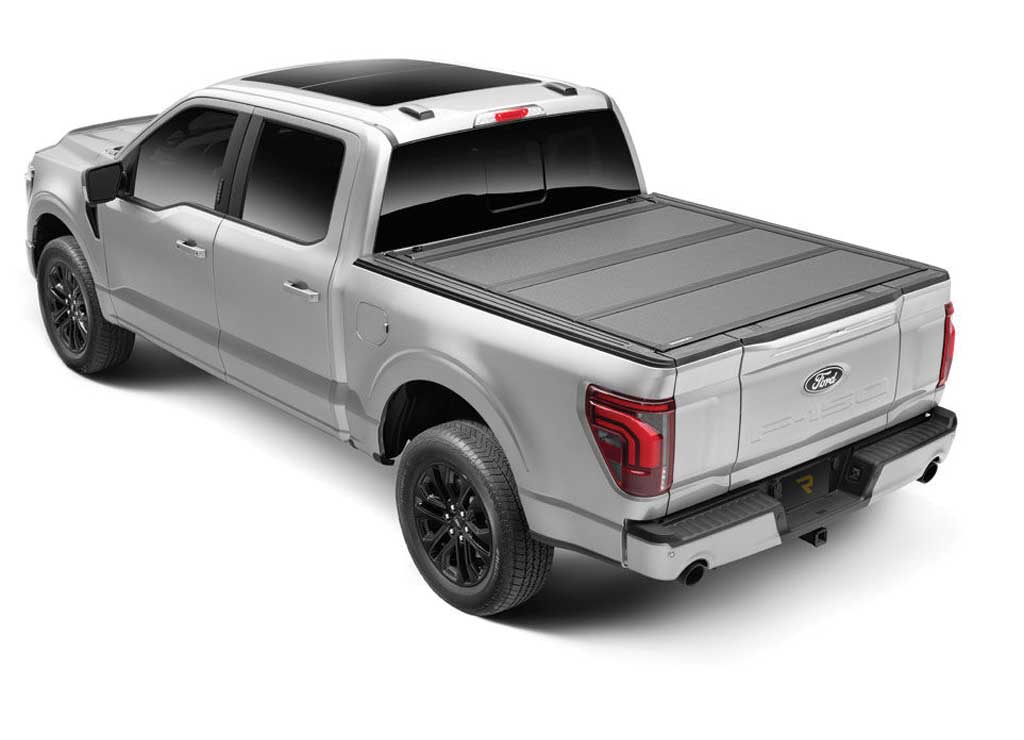 BAK 2007-2021 Tundra Double Cab with Deck Rails 6 ft 6 in Bakflip MX4 Tonneau Cover, Black - 448410T - image 1